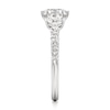 Thumbnail Image 3 of J'Lure Hexagon Brilliant-Cut Lab-Grown Diamond Engagement Ring 1-7/8 ct tw 18K White Gold