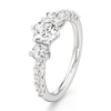 Thumbnail Image 4 of J'Lure Hexagon Brilliant-Cut Lab-Grown Diamond Engagement Ring 1-7/8 ct tw 18K White Gold