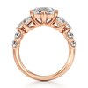 Thumbnail Image 2 of J'Lure Hexagon Step-Cut Lab-Grown Diamond Engagement Ring 4-3/4 ct tw 18K Rose Gold