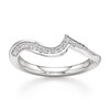 Thumbnail Image 1 of J'Lure Lab-Grown Diamond Contour Wedding Band 1/5 ct tw 18K White Gold