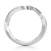 Thumbnail Image 2 of J'Lure Lab-Grown Diamond Contour Wedding Band 1/5 ct tw 18K White Gold