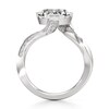 Thumbnail Image 2 of J'Lure Heart Brilliant-Cut Lab-Grown Diamond Bypass Engagement Ring 3-1/4 ct tw 18K White Gold