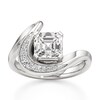 Thumbnail Image 1 of J'Lure Square-Emerald Step-Cut Lab-Grown Diamond Engagement Ring 2 ct tw 18K White Gold