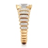 Thumbnail Image 3 of J'Lure Carre Step-Cut Lab-Grown Diamond Engagement Ring 3-1/2 ct tw 18K Yellow Gold