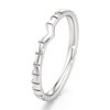 Thumbnail Image 4 of J'Lure Contour Wedding Band 18K White Gold