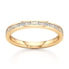 Thumbnail Image 1 of J'Lure Baguette & Round-Cut Lab-Grown Diamond Wedding Band 1/3 ct tw 18K Yellow Gold