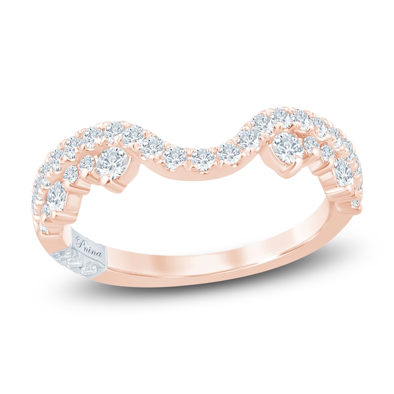 Main Image 1 of Pnina Tornai Diamond Swirl Anniversary Ring 5/8 ct tw 14K Rose Gold