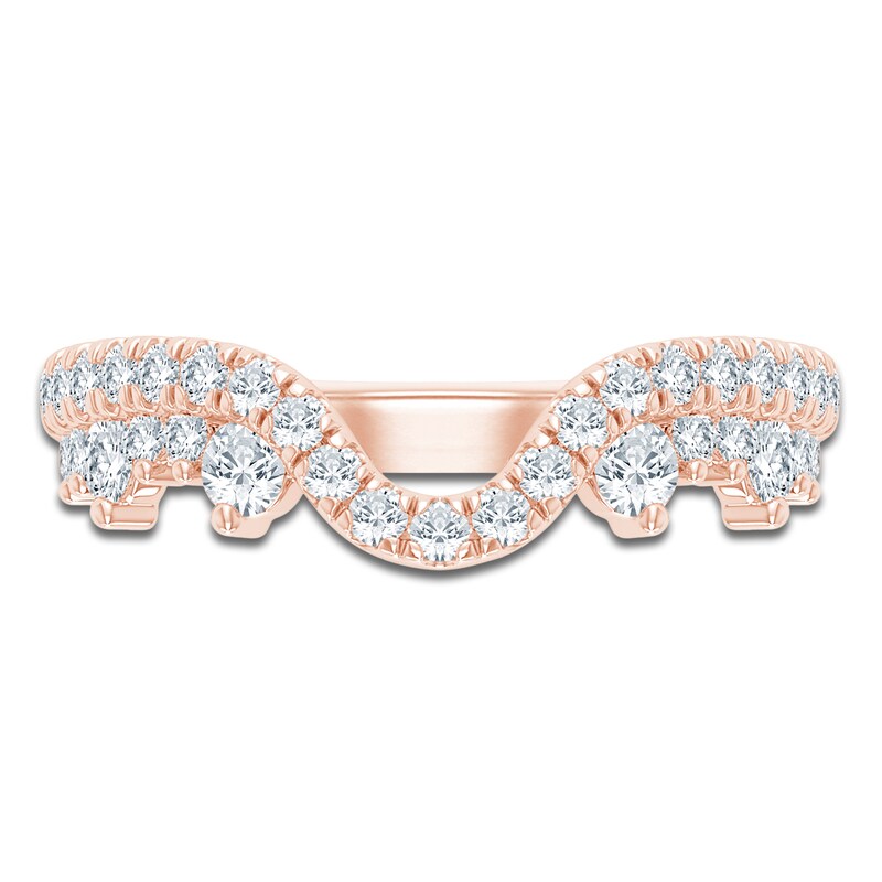 Main Image 3 of Pnina Tornai Diamond Swirl Anniversary Ring 5/8 ct tw 14K Rose Gold