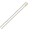 Thumbnail Image 3 of Engravable Name Bar Necklace with Cross Cutout 14K Yellow Gold 18"