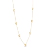 Thumbnail Image 2 of Butterfly Station Necklace 14K Yellow Gold 18"