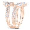 Thumbnail Image 2 of Marquise & Round-Cut Lab-Grown Diamond Enhancer Ring 1-1/3 ct tw 14K Rose Gold