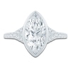 Thumbnail Image 3 of Marquise-Cut Lab-Grown Diamond Bezel-Set Engagement Ring 2-1/3 ct tw 14K White Gold
