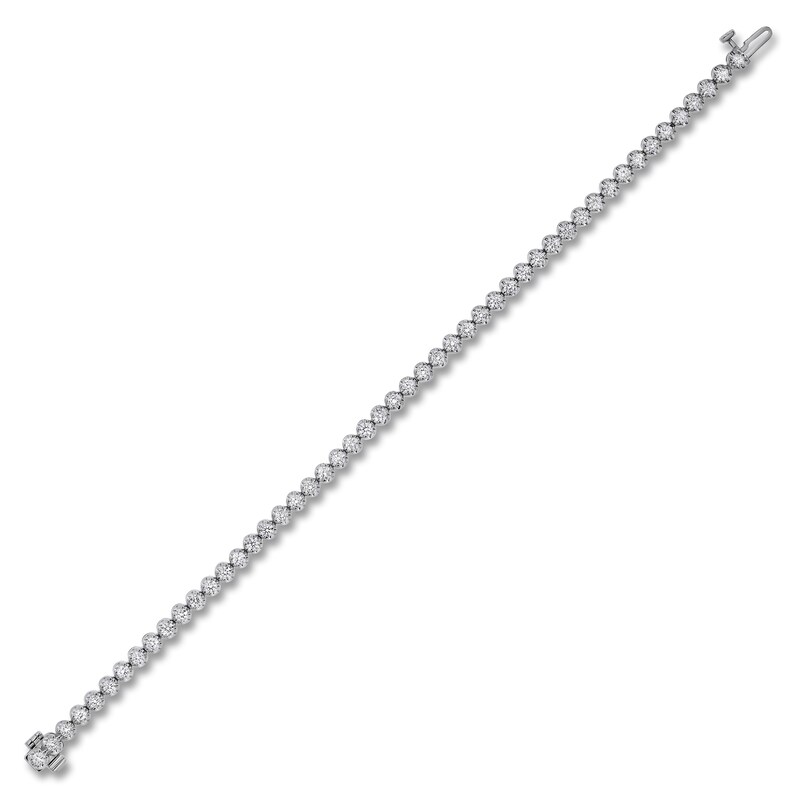 Main Image 2 of Diamond Tennis Bracelet 3 ct tw 14K White Gold 7"