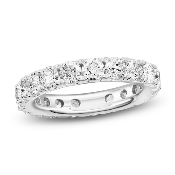 Chosen Certified Diamond Eternity Band 2-1/2 to 3-1/3 ct tw 14K White Gold