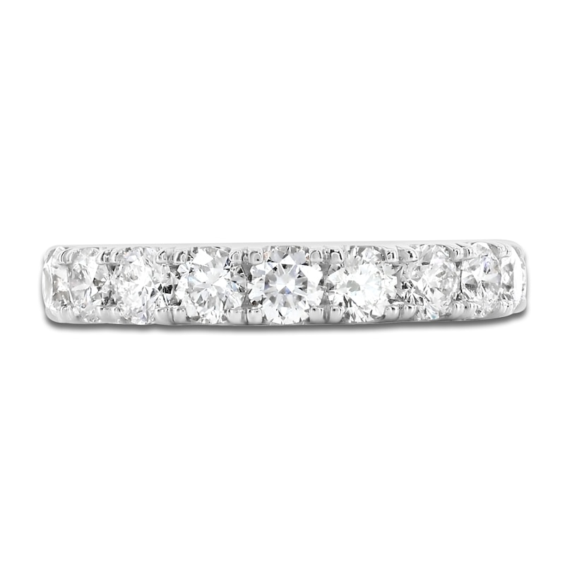 Main Image 3 of Certified Diamond Eternity Band 2-1/2 to 3-1/3 ct tw 14K White Gold