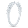 Thumbnail Image 2 of Certified Marquise-Cut Diamond Open-Shank Wedding Band 1/2 ct tw 14K White Gold
