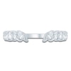 Thumbnail Image 3 of Certified Marquise-Cut Diamond Open-Shank Wedding Band 1/2 ct tw 14K White Gold