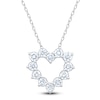 Thumbnail Image 1 of Jared Signature Collection Lab-Grown Diamond Necklace 1 ct tw 14K White Gold 18"