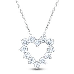 Jared Signature Collection Lab-Grown Diamond Necklace 1 ct tw 14K White Gold 18"