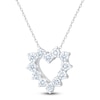 Thumbnail Image 2 of Jared Signature Collection Lab-Grown Diamond Necklace 1 ct tw 14K White Gold 18"