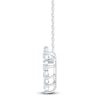 Thumbnail Image 4 of Jared Signature Collection Lab-Grown Diamond Necklace 1 ct tw 14K White Gold 18"
