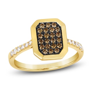 Le Vian Diamond Ring 3/8 ct tw Round 14K Honey Gold