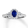 Thumbnail Image 0 of Le Vian Blueberry Sapphire Ring 1/4 ct tw Diamonds 14K Vanilla Gold