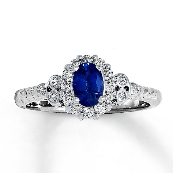 Le Vian Blueberry Sapphire Ring 1/4 ct tw Diamonds 14K Gold | Le Vian ...