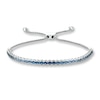 Thumbnail Image 0 of Le Vian Sapphire Denim Ombre Bracelet with Diamonds 14K Vanilla Gold