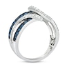Thumbnail Image 2 of Le Vian Natural Sapphire Ring 1/5 ct tw Diamonds 14K Vanilla Gold