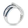 Thumbnail Image 3 of Le Vian Natural Sapphire Ring 1/5 ct tw Diamonds 14K Vanilla Gold
