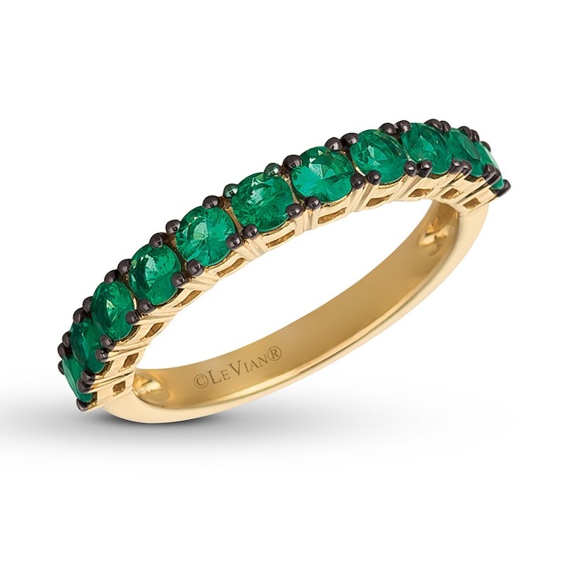 Le Vian Natural Emerald Band 14K Honey Gold | Jared