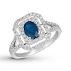 Thumbnail Image 0 of Le Vian Natural Sapphire Ring 5/8 ct tw Diamonds 14K Vanilla Gold