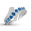 Thumbnail Image 0 of Le Vian Denim Ombre Ring 1/6 ct tw Diamonds 14K Vanilla Gold