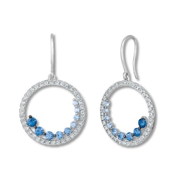 Le Vian Denim Ombre Earrings 14K Vanilla Gold