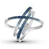 Thumbnail Image 0 of Le Vian Denim Ombre Ring 14K Vanilla Gold