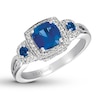 Thumbnail Image 0 of Le Vian Natural Sapphire Ring 1/4 ct tw Diamonds 14K Vanilla Gold