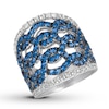 Thumbnail Image 0 of Le Vian Sapphire Ring 5/8 ct tw Diamonds 14K Vanilla Gold