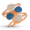 Thumbnail Image 0 of Le Vian Natural Sapphire Ring 1/2 ct tw Diamonds 14K Strawberry Gold