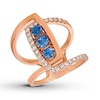 Thumbnail Image 0 of Le Vian Natural Sapphire Ring 3/8 ct tw Diamonds 14K Strawberry Gold