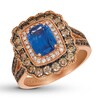 Thumbnail Image 0 of Le Vian Sapphire Ring 1 ct tw Diamonds 14K Strawberry Gold
