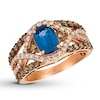 Thumbnail Image 0 of Le Vian Natural Sapphire Ring 1-1/5 ct tw Diamonds 14K Strawberry Gold