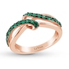 Thumbnail Image 1 of Le Vian Emerald Ring 14K Strawberry Gold