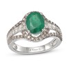 Thumbnail Image 1 of Le Vian Natural Emerald Ring 3/4 ct tw Diamonds 14K Vanilla Gold