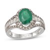 Thumbnail Image 0 of Le Vian Natural Emerald Ring 3/4 ct tw Diamonds 14K Vanilla Gold