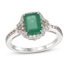 Thumbnail Image 0 of Le Vian Natural Emerald Ring 3/8 ct tw Diamonds 14K Vanilla Gold