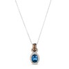 Thumbnail Image 0 of Le Vian Natural Ceylon Sapphire Necklace 1/4 ct tw Diamonds 14K Vanilla Gold