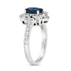 Thumbnail Image 2 of Le Vian Natural Sapphire Ring 5/8 ct tw Diamonds Platinum