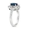 Thumbnail Image 1 of Le Vian Natural Sapphire Ring 5/8 ct tw Diamonds Platinum