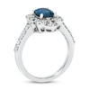 Thumbnail Image 3 of Le Vian Natural Sapphire Ring 5/8 ct tw Diamonds Platinum